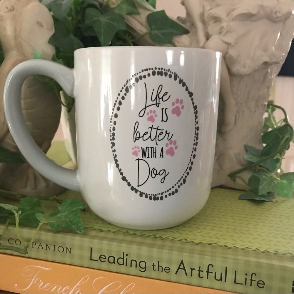 Doggie Mug 🐾 “Life is Better With a Dog”
